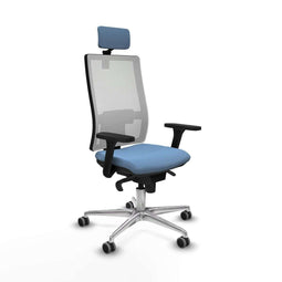 Bureaustoel Piqueras y Crespo 3D086G2 Hemelsblauw