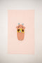 Deken Crochetts Deken Geel Roze Lieveheersbeestje 85 x 140 x 2 cm