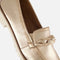 Tamaris Instappers - Leer - Touch-it binnenzool - Goud