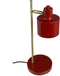 Dyberg Larsen Ocean - Tafellamp - Verstelbare kap - Donkerrood/messing