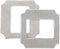 Doeken voor Mamibot W120-T raamrobot (grijs) 2 stuks.