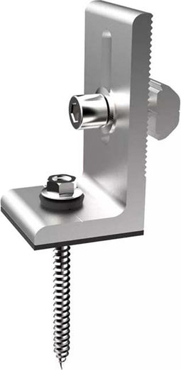 V-TAC Zonnepaneel - Structuuraccessoires - L-voeten - 1 set - Aluminium