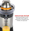 Bourgini Grand Citrus Juicer - Elektrische Citruspers 130W - RVS