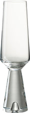 J-Line glas champagne Walker - glas - transparant - 4 stuks