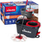 Vileda Turbo Deep Clean - roterende mopset - 3-in-1 systeem met pedaalpers - zwart rood wit paarse