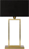 Atmooz - Tafellamp Bailo - Met kap - E27 - Slaapkamer / Woonkamer - Kleur : Goud Brons - Hoogte 60cm - Metaal