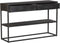 Sidetable met lades Milan - sidetable zwart - bijzettafel - salontafel 120 cm