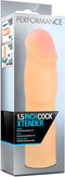 PERFORMANCE 1.5INCH COCK XTENDER BEIGE