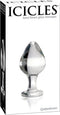 Pipedream Icicles Buttplug/anaaldildo Icicles No. 25 transparant - 3,5 inch