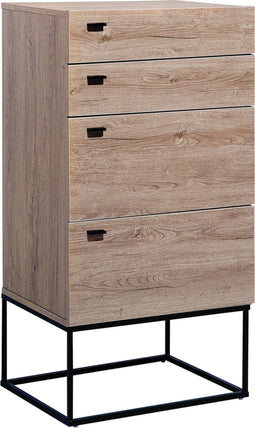 Beliani ACRA - Commode - Lichte houtkleur - Spaanplaat