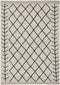 BOZKIR - Laagpolig vloerkleed - Beige - 160 x 230 cm - Katoen