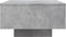 vidaXL - Salontafel - met - LED-verlichting - 55x55x31 - cm - betongrijs