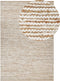 BARKHAN - Vloerkleed - Beige/wit - 200 x 300 cm - Katoen