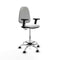 Piqueras y Crespo B2D05RN - Bureaustoel - Hoogteverstelbaar met armleuning - Wit