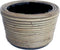 Drypot Round Stripe Grey - diameter 19x12 cm