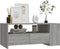vidaXL - Salontafel - 102x55x42 - cm - bewerkt - hout - grijs - sonoma - eikenkleurig