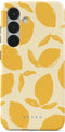 Burga Samsung Galaxy S25 - Tough Case - 2-laagse bescherming - Lemon Tart