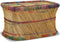 vidaXL - Salontafel - met - chindi - details - bamboe - meerkleurig