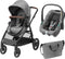 Maxi-Cosi Zelia S Trio - 3-in-1 Kinderwagen met Autostoeltje en Luiertas - Grey