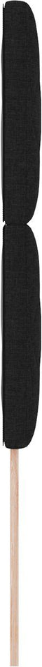 vidaXL - Hoofdbord - met - Diamant - Blokken - in - Zwart - - - 100 - cm - - - Stof