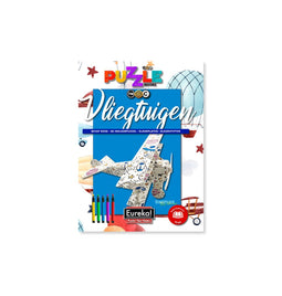 Eureka 3D Puzzle Books Kleur- en Puzzelboek - Vliegtuigen