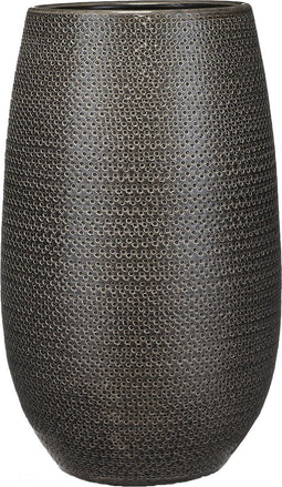 Mica Decorations Gabriel Vaas - H35 x Ø21 cm - Keramiek - Grijs