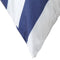 vidaXL - Sierkussens - 4 - st - gestreept - 50x50 - cm - stof - blauw - en - wit