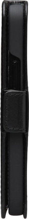 Dbramante1928 Copenhagen Slim - Flip cover - Volnerf leer met RFID protectie - Zwart
