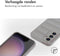 imoshion Hoesje - Geschikt voor Samsung Galaxy S23 FE - EasyGrip Backcover - Grijs