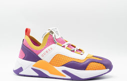 Guess Geniver - Lage Sneakers - Chunky Zool 4 cm - Oranje (39)
