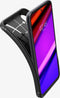 Spigen Rugged Armor - TPU back cover - Militaire standaard en Air Cushion technologie - Zwart