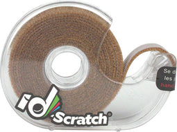 ID-Scratch - Klittenband - rol 2m x 2cm - bruine kleur