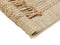 ORTAOBA - Modern vloerkleed - Lichtbeige - 160 x 230 cm - Jute