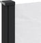 vidaXL - Windscherm - uittrekbaar - 200x500 - cm - wit