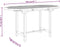 vidaXL Tuintafel verlengbaar 110-160x80x75 cm massief teakhout