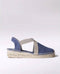 Toni Pons Verdi-V - Dames Espadrilles - Sleehak 2,5 cm - Marine (Maat 36)
