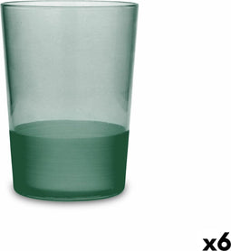 Glas Quid Pincel Groen Glas 510 ml (6 Stuks)