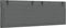 vidaXL - Hoofdbordkussen - 140 - cm - stof - donkergrijs