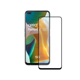 Schermbeschermer van getempereerd glas voor mobiel Oppo Reno 4Z 5G KSIX Full Glue 2.5D