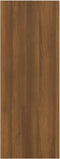 vidaXL - Wandtafel - 105x30x80 - cm - bewerkt - hout - bruin - eikenkleur