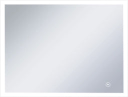 vidaXL - Badkamerspiegel - LED - met - aanraaksensor - 80x60 - cm