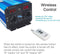 LVYUAN - Pure Sine Voltage Converter - 24V naar 230V - 4000W Continu Vermogen en 8000W Piekvermogen