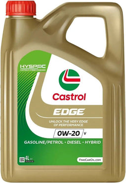 Castrol Edge 0W-20 V 15F706 Volvo motoren 4L