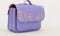Own Stuff Lederen Boekentas Lagere school Wildflowers - Lila