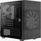 Aerocool Atomic v2 - Mini Tower Case - Mesh frontpaneel met ARGB ventilatoren - Zwart