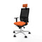 Bureaustoel Piqueras y Crespo 1D026N2 Oranje