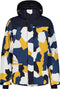 Icepeak - Cabery - Ski-jas - Waterdicht 10000 mm - Camouflage - Bleu - Maat 50