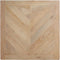 Chisa eettafel 80x80x78 cm - mangohout naturel-zwart