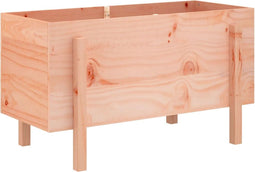 vidaXL - Plantenbak - verhoogd - 101x50x57 - cm - massief - douglashout