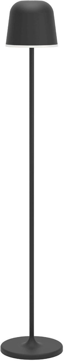 EGLO Mannera-L - Staande lamp - Oplaadbaar tot 47 uur - Dimbaar - Zwart/Wit